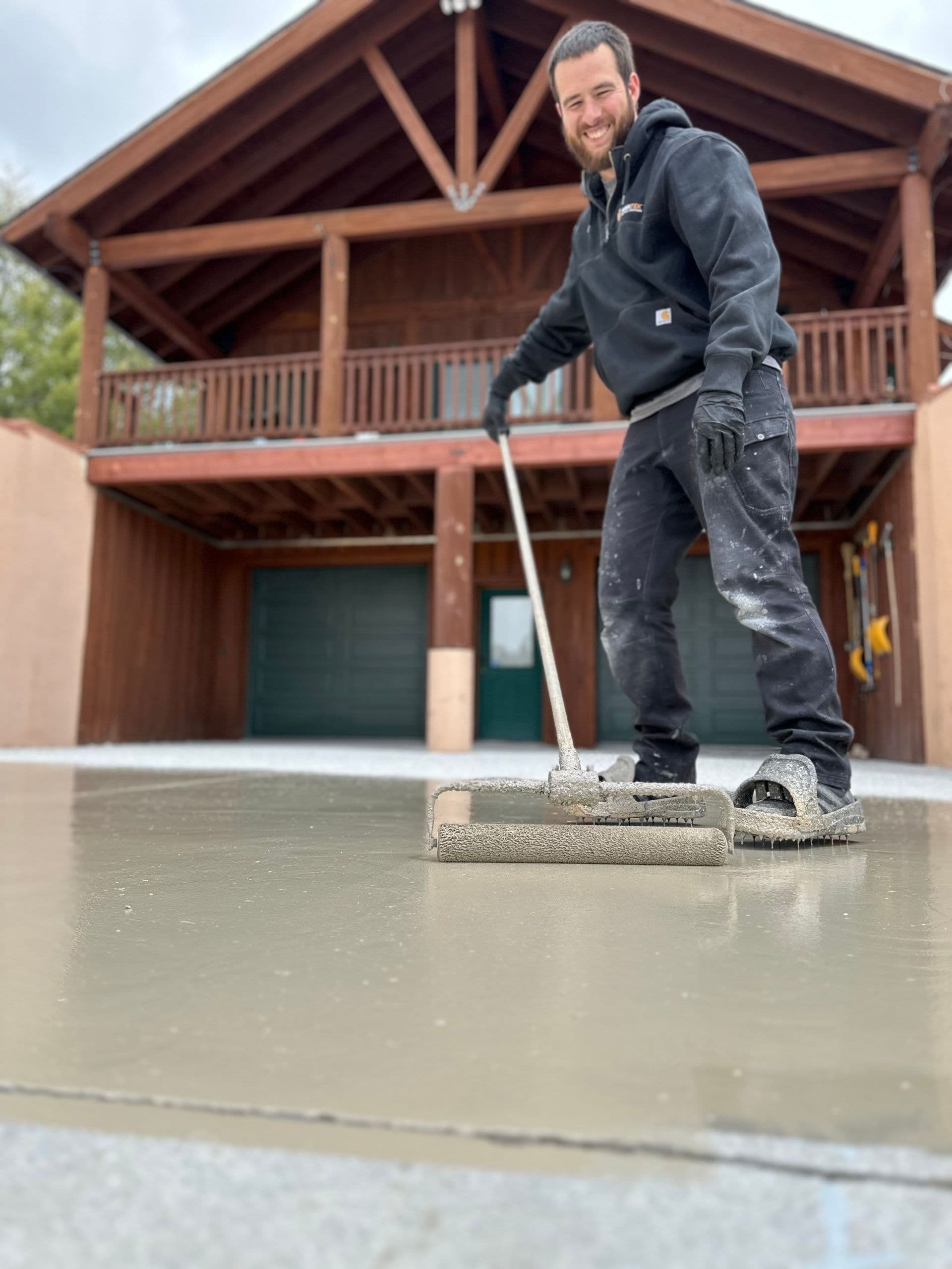 Ethan Concrete Coatings Installation