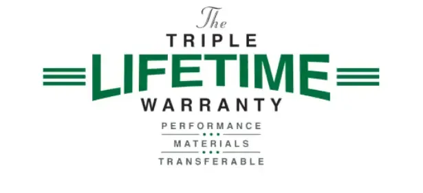 triple lifetime warranty